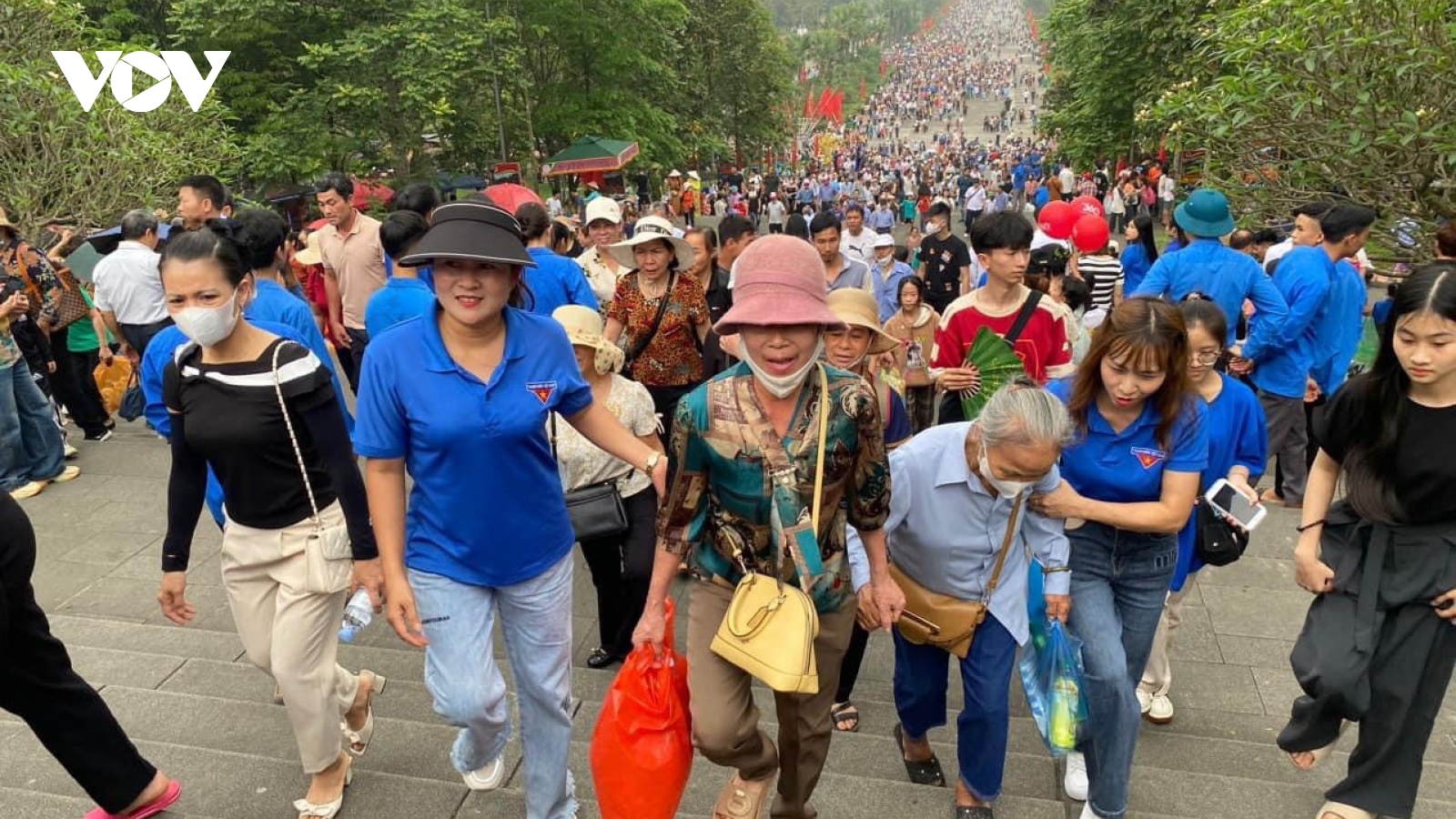 Phú Thọ tăng cường đảm bảo an ninh trật tự phục vụ du khách về lễ hội Đền Hùng
