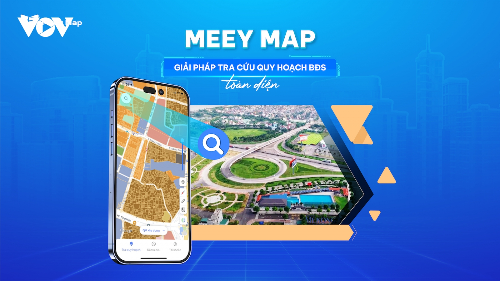 Meey Group đã cho ra mắt gói bán mới của ứng dụng “check” quy hoạch Meey Map
