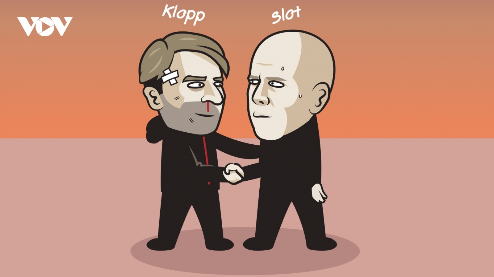 Biếm hoạ 24h: Jurgen Klopp gửi gắm Liverpool cho Arne Slot