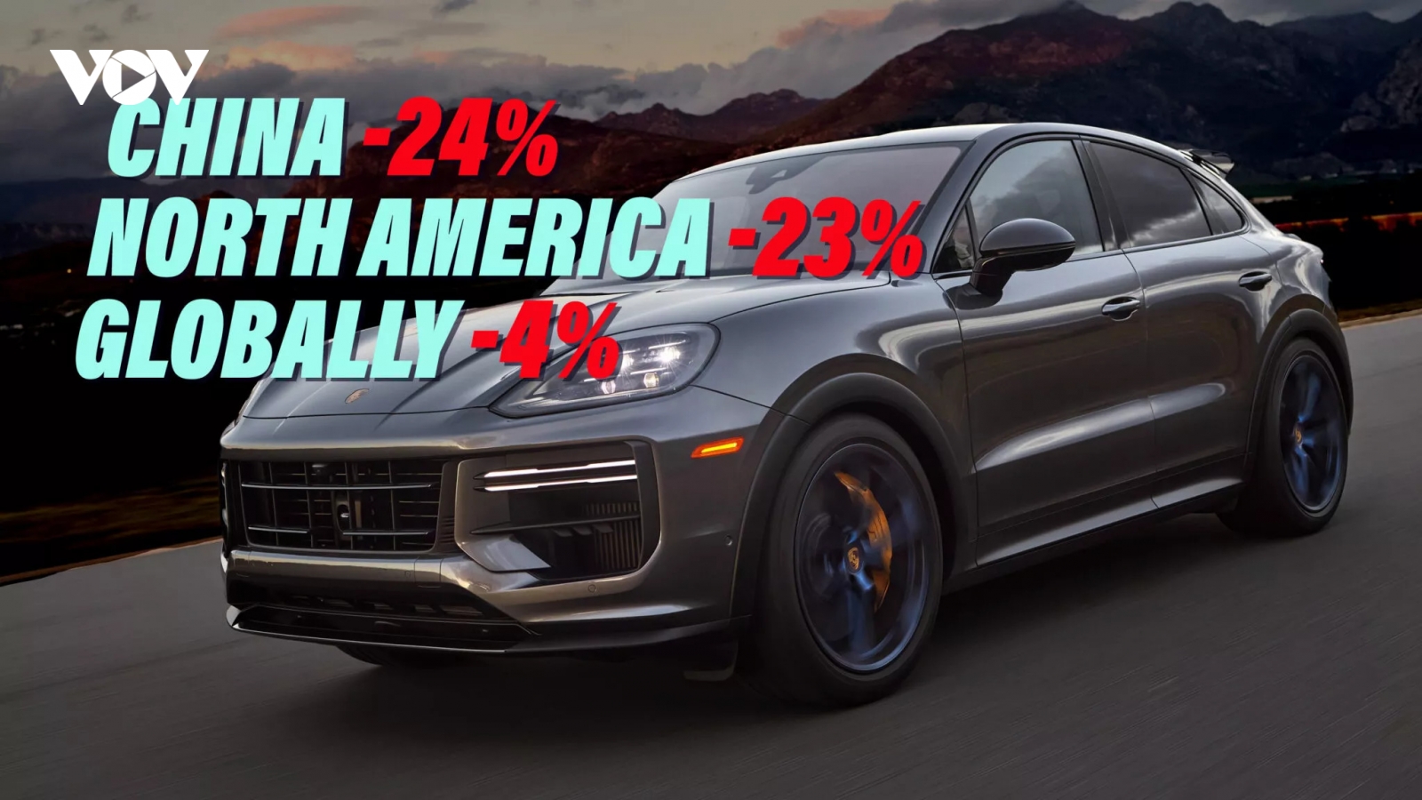 Doanh số bán hàng của Porsche trượt dốc trên toàn cầu