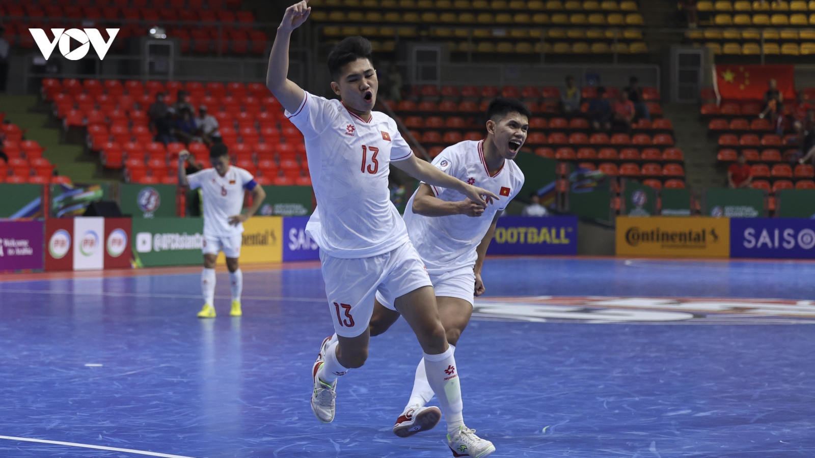 ĐT Futsal Việt Nam thắng nhọc ĐT Futsal Trung Quốc