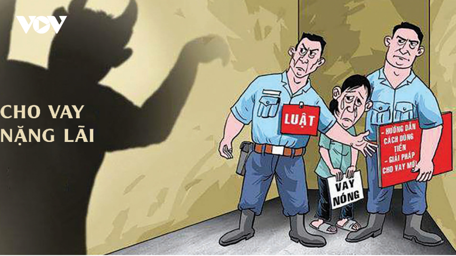 Cho vay nặng lãi có thể bị xử phạt đến 3 năm tù