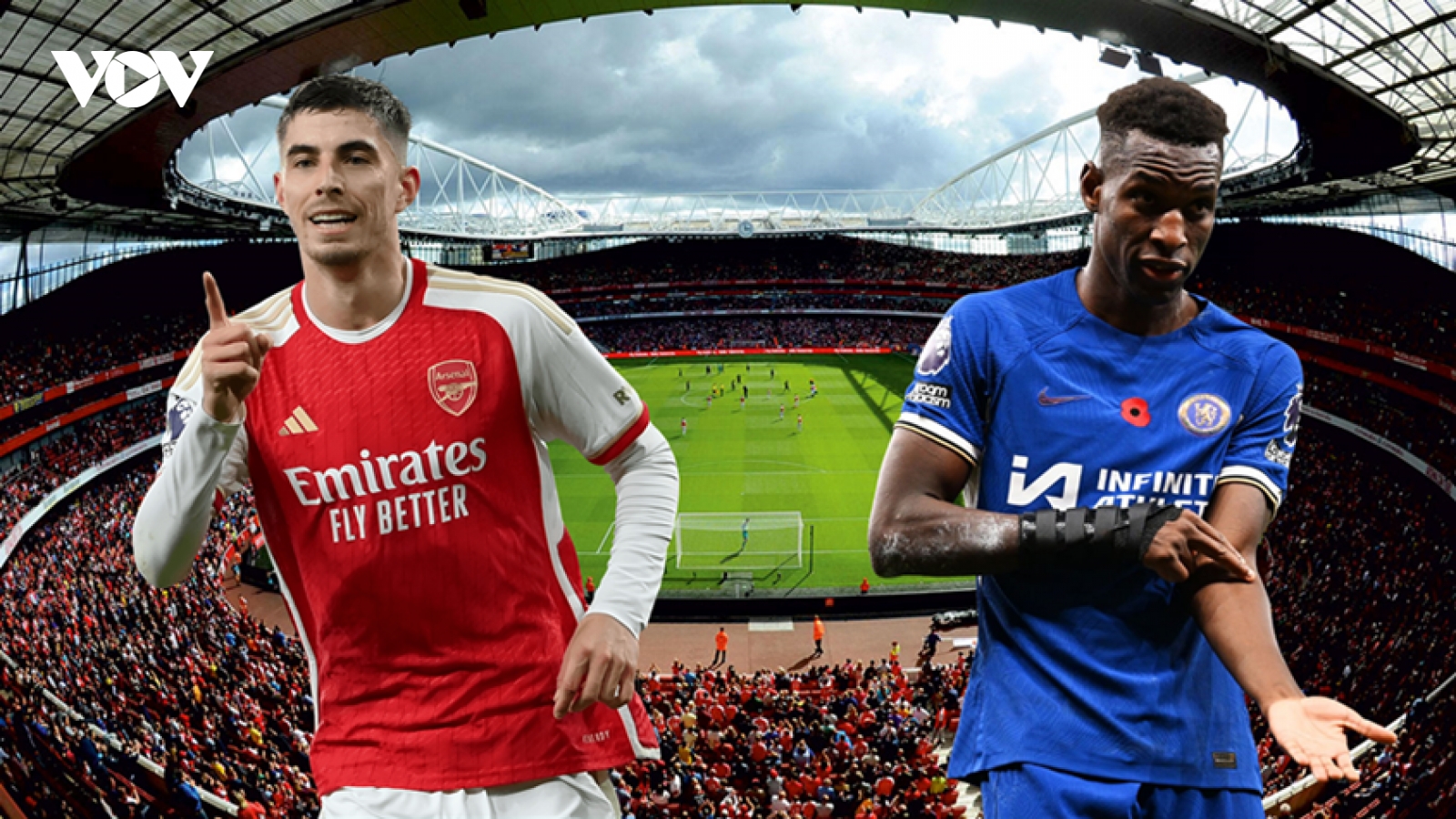 Dự đoán tỷ số, đội hình xuất phát trận Arsenal - Chelsea