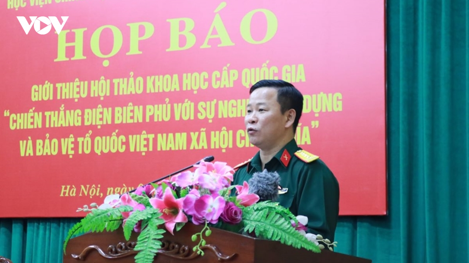 Hội thảo khoa học cấp quốc gia kỷ niệm 70 năm Chiến thắng Điện Biên Phủ