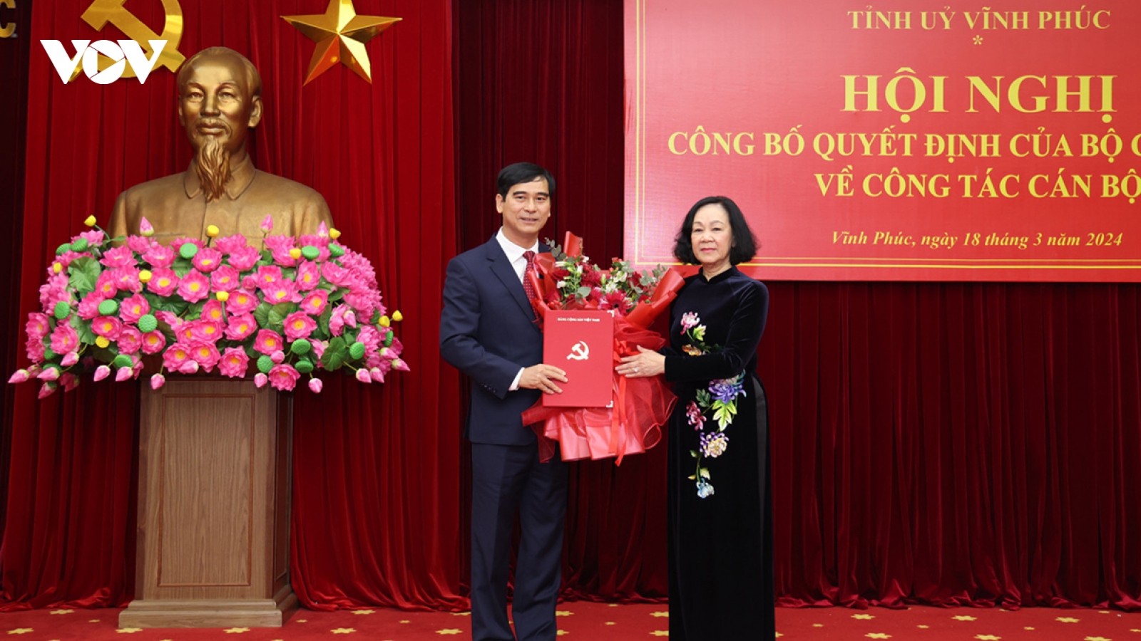 Phê chuẩn kết quả bầu Trưởng đoàn Đại biểu Quốc hội khóa XV tỉnh Vĩnh Phúc