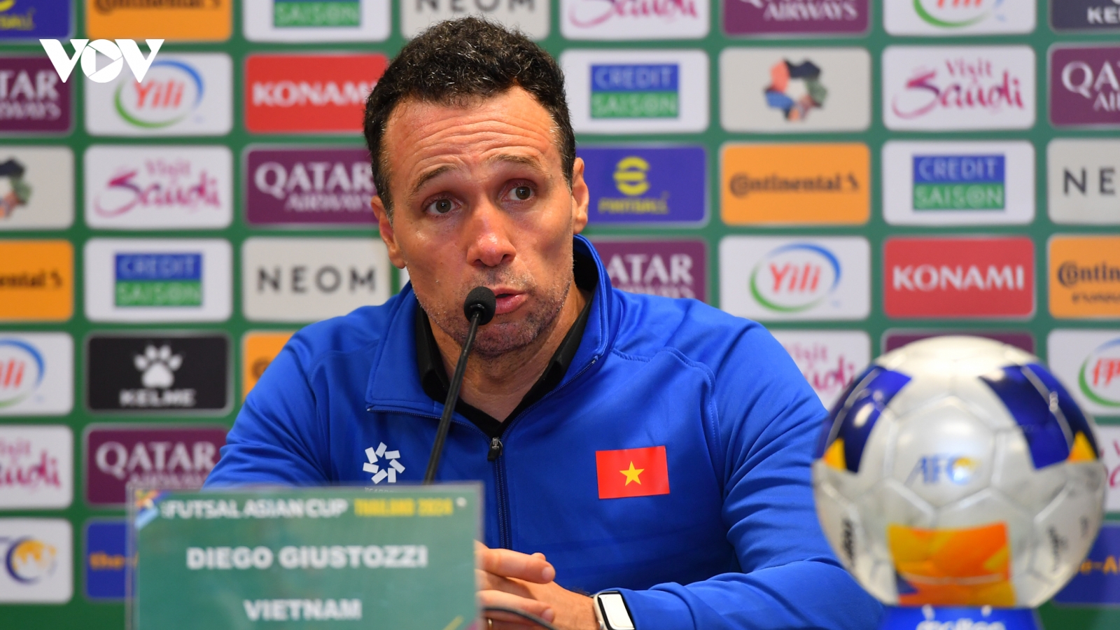 ĐT Futsal Việt Nam tiếp tục gắn bó với HLV Diego Giustozzi