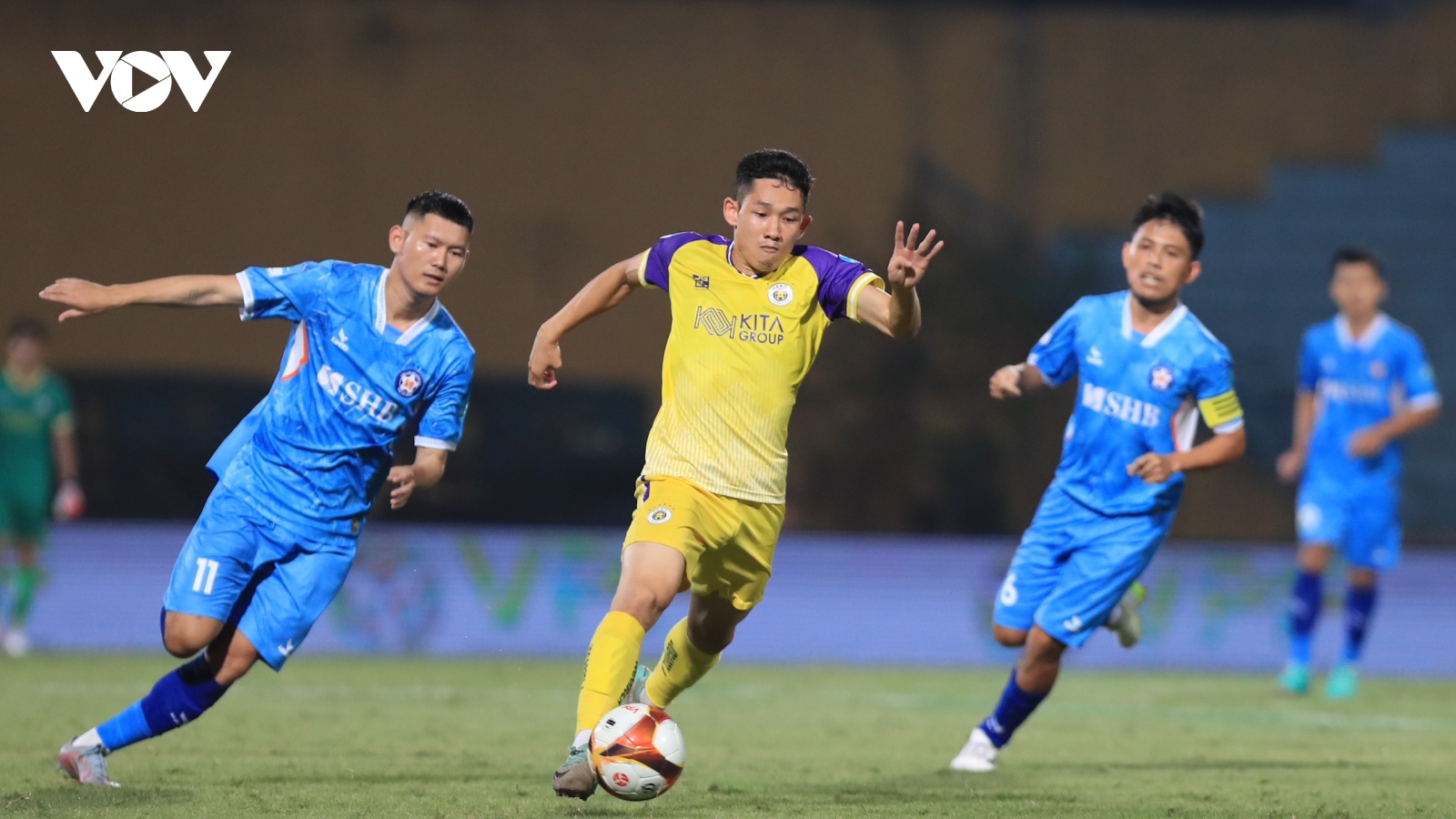 Trực tiếp Hà Nội FC 1-0 Đà Nẵng: Hai Long mở điểm