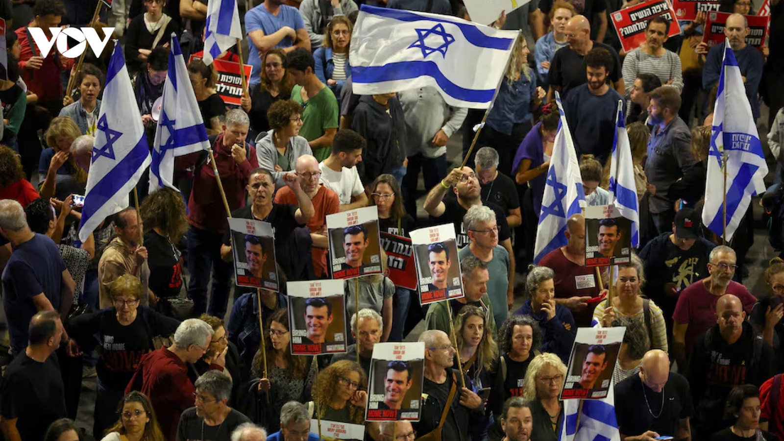 Người Israel biểu tình yêu cầu chính phủ đưa các con tin ở Gaza về nhà