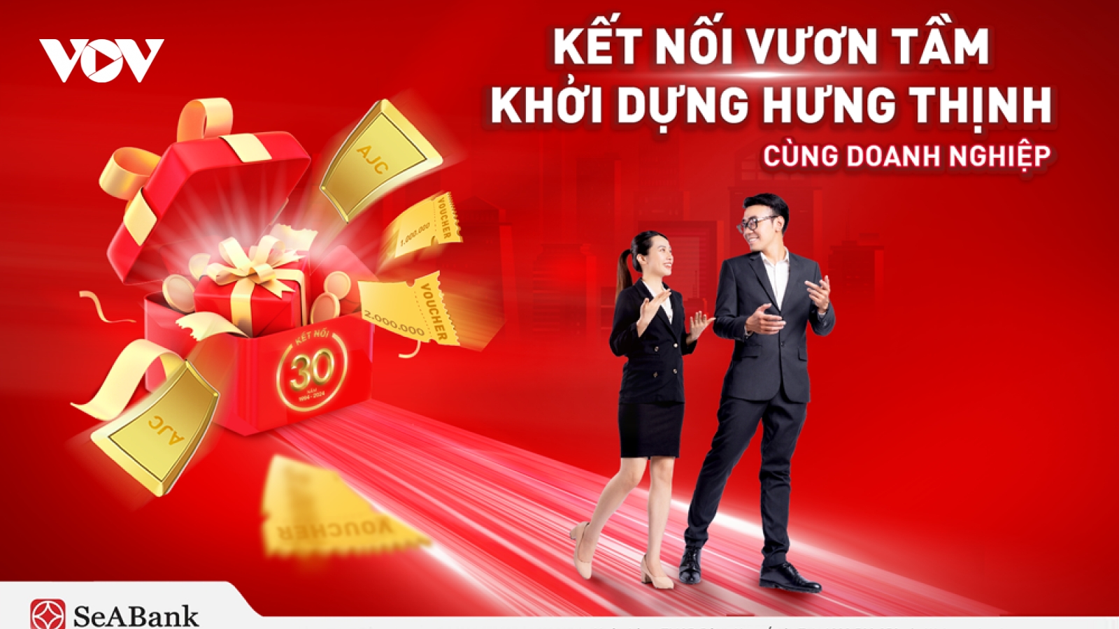 SeABank kết nối hưng thịnh, tri ân khách hàng doanh nghiệp nhân dịp 30 năm