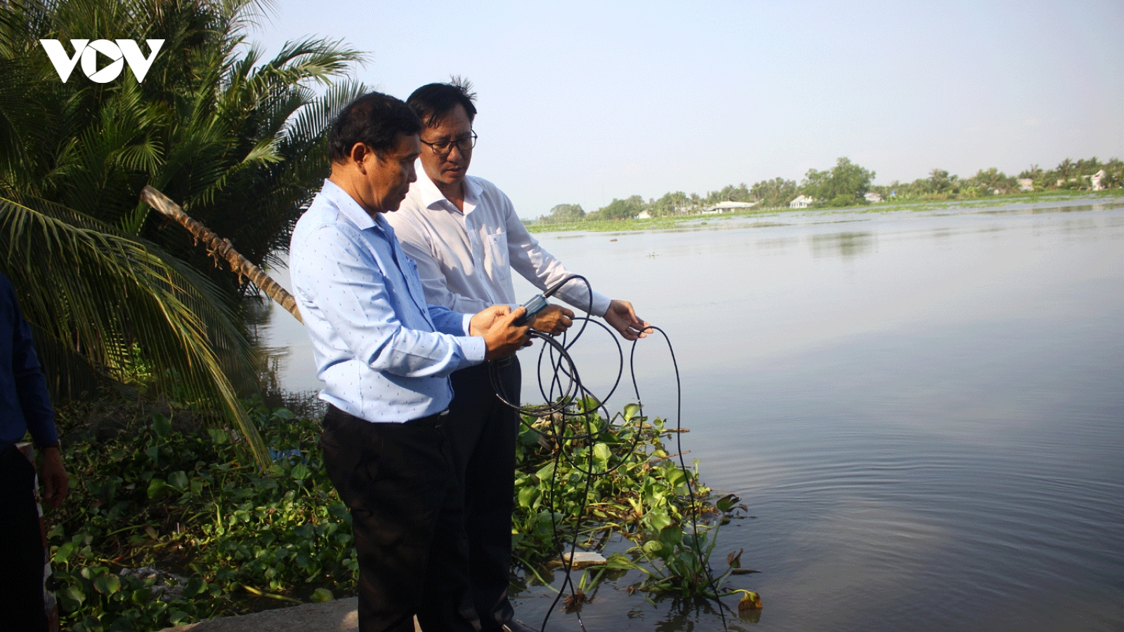 Mặn xâm nhập ở mức 9,5‰ và dự báo tiếp tục tăng cao ở Hậu Giang