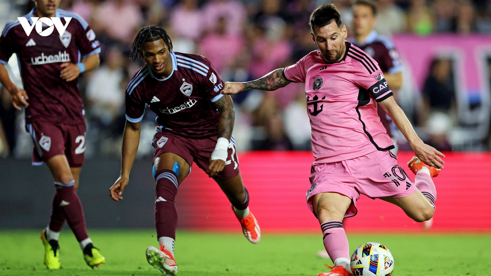 Messi ghi bàn ngày tái xuất, Inter Miami vẫn sảy chân tại MLS 2024