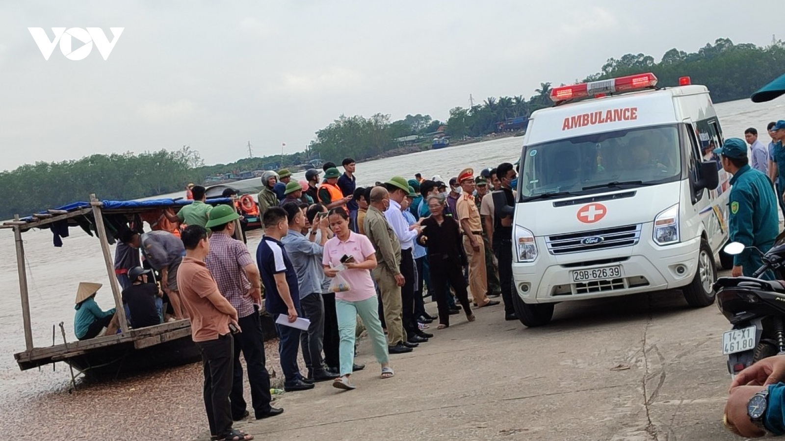 Tìm thấy 2 nạn nhân vụ lật thuyền ở Quảng Yên, Quảng Ninh
