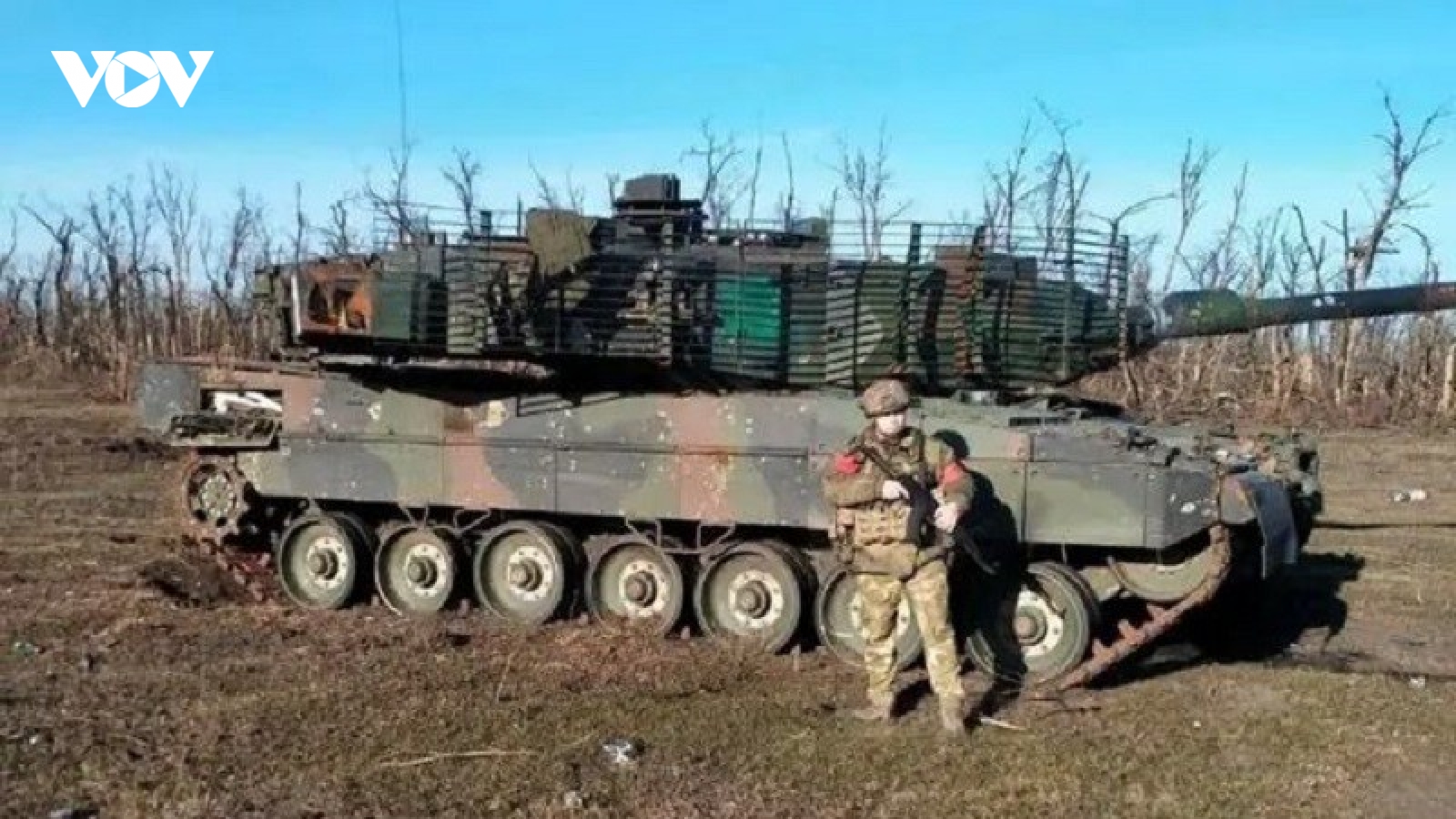 Toàn cảnh quốc tế sáng 23/4: Nga "bắt sống" xe tăng Đức viện trợ cho Ukraine
