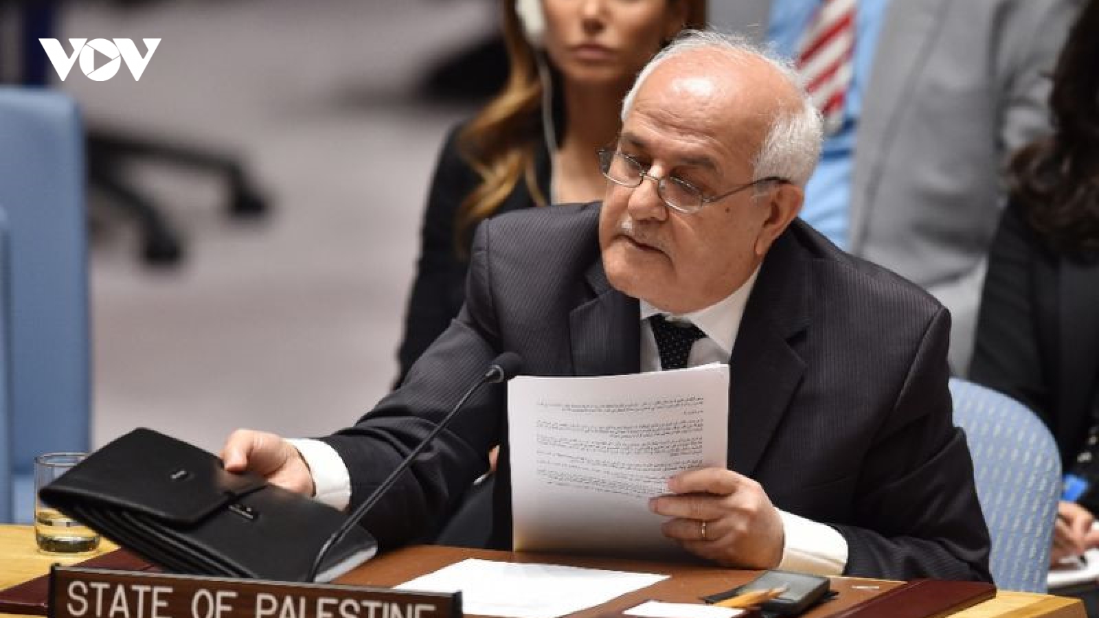 Hội đồng Bảo an LHQ nối lại việc xét quy chế thành viên đầy đủ của Palestine
