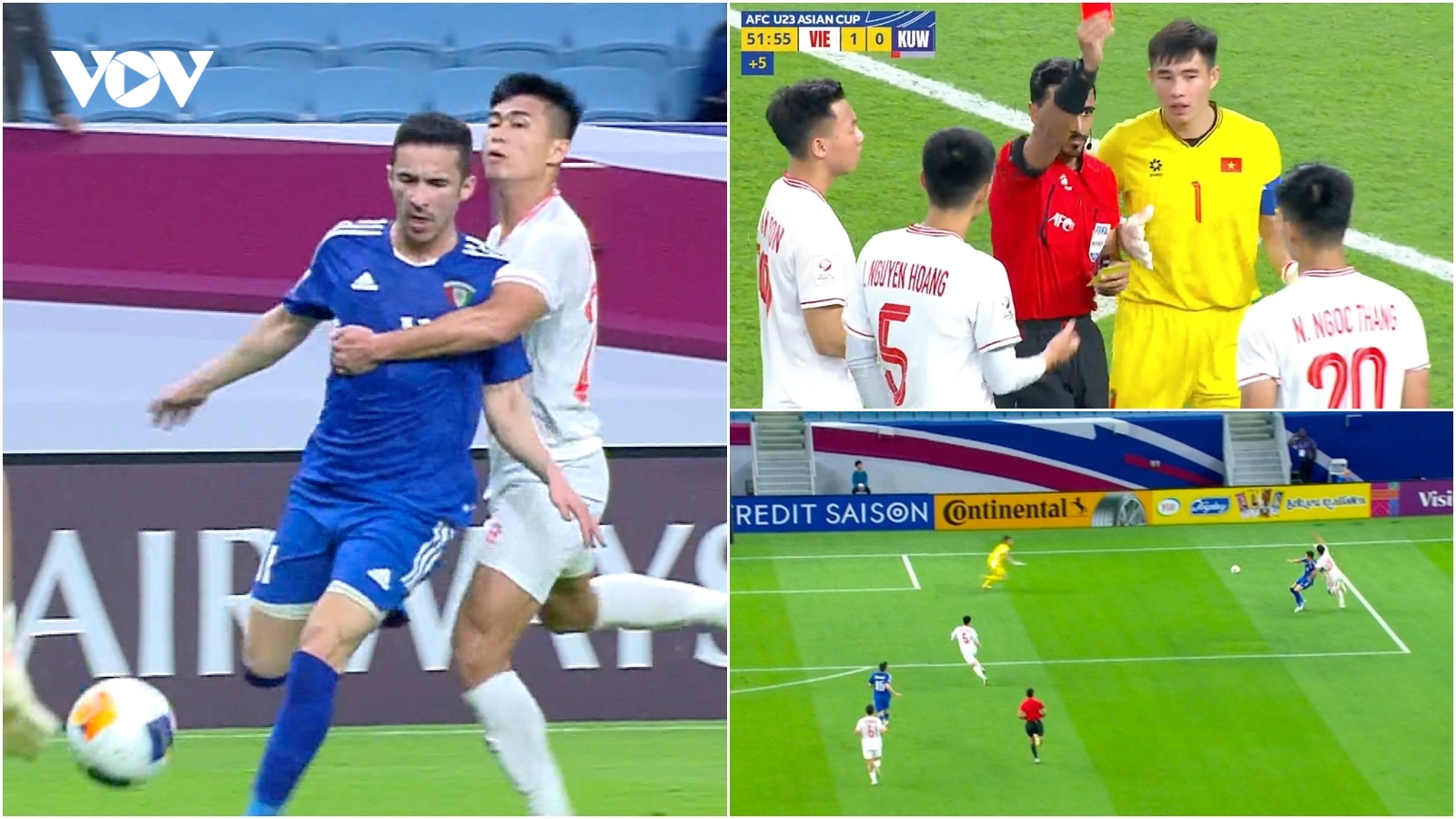 Tuyển thủ U23 Việt Nam lên tiếng về VAR và thẻ đỏ của Ngọc Thắng