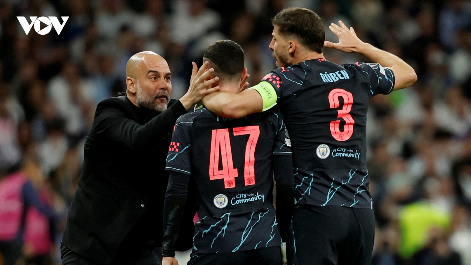 Dư âm Real Madrid 3-3 Man City: Haaland “tàng hình” và cái lý của Pep Guardiola