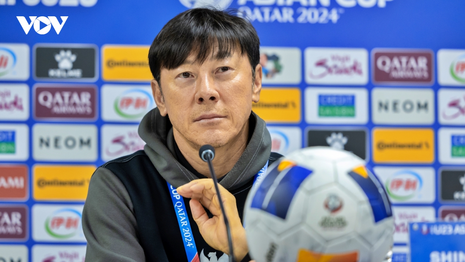 HLV Shin Tae Yong nhắc khéo trọng tài trước trận U23 Indonesia - U23 Iraq