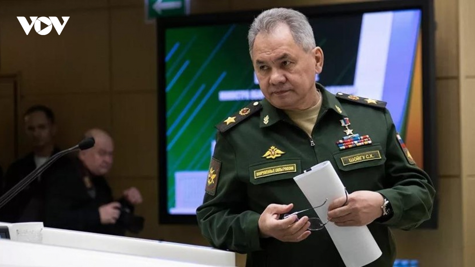 Tướng Shoigu cảnh báo Pháp sẽ đối mặt thảm họa nếu đưa quân tới Ukraine
