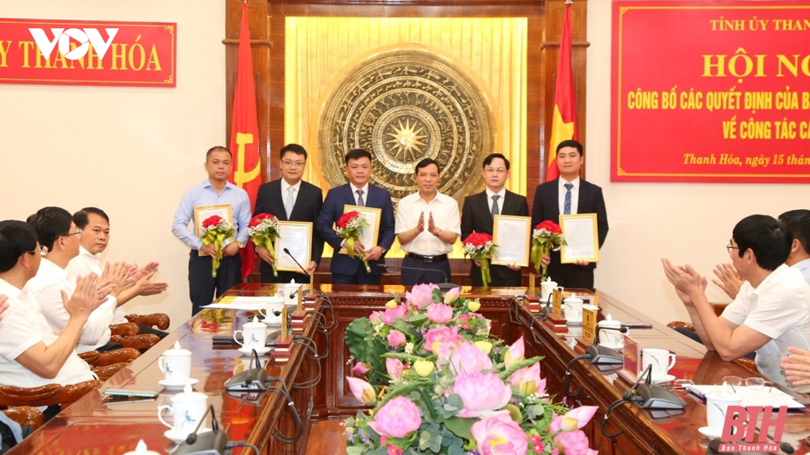 Bổ nhiệm 2 Phó Chánh Văn phòng Tỉnh ủy Thanh Hóa
