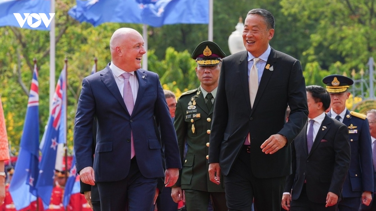 New Zealand sẽ nâng cấp quan hệ với Thái Lan lên Đối tác chiến lược vào năm 2026