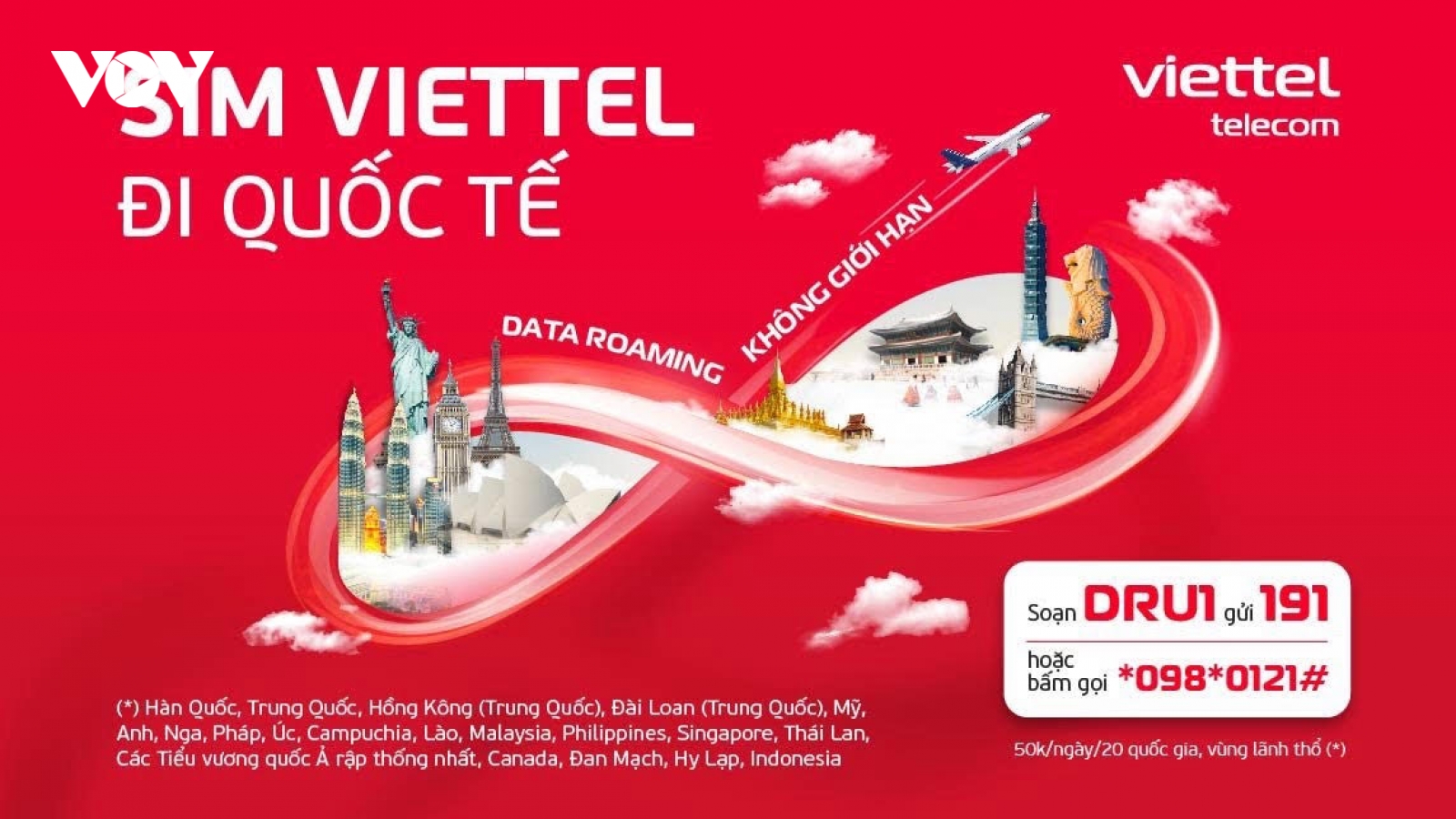 Viettel ra mắt gói Data Roaming không giới hạn mới cho khách hàng đi quốc tế