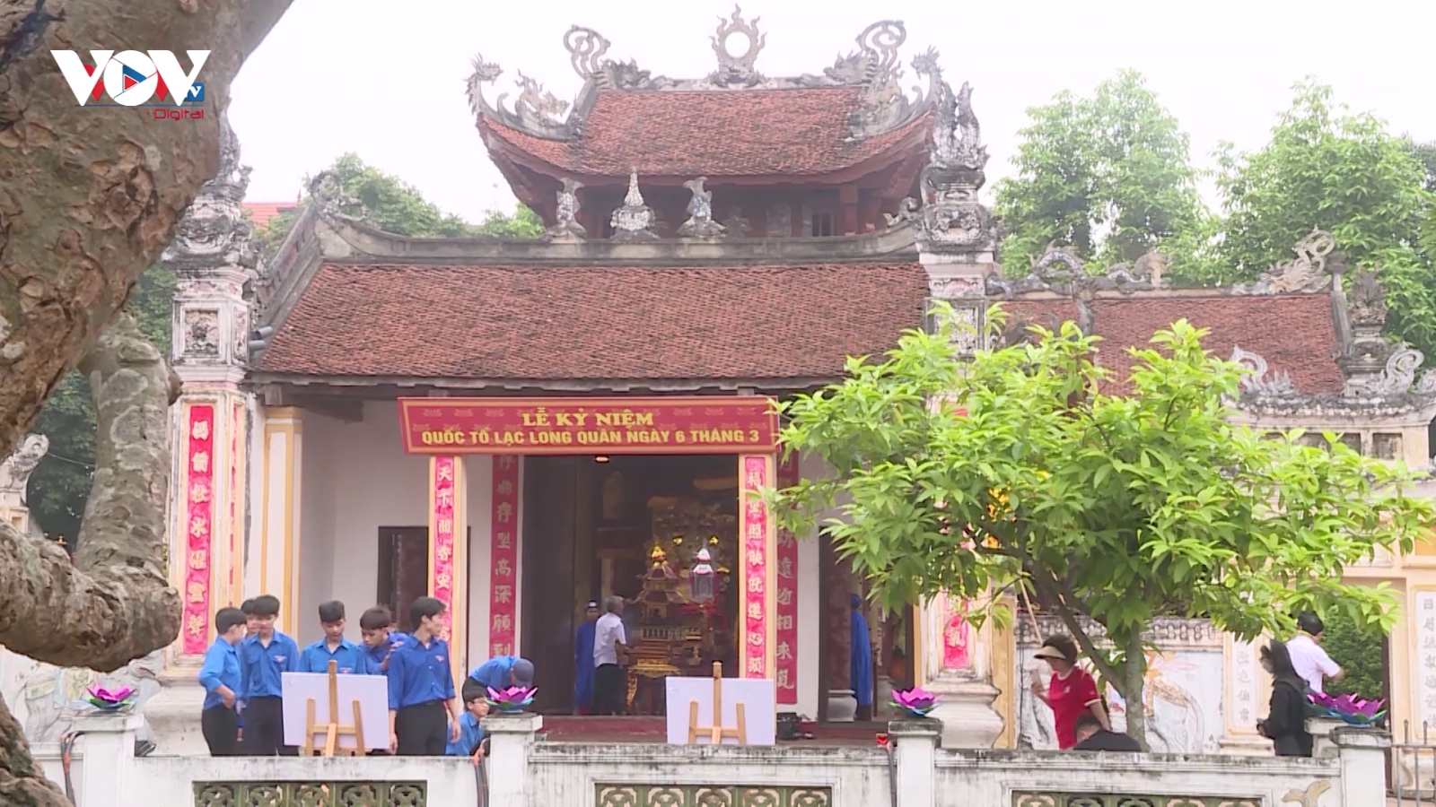 Đền Nội Bình Đà - di sản độc đáo thờ Quốc tổ Lạc Long Quân