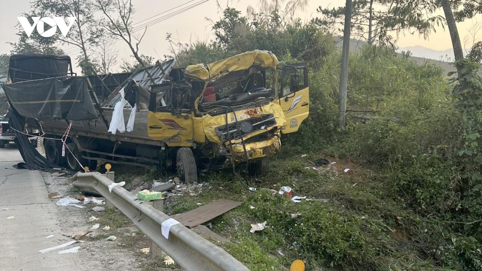 Kon Tum lại xảy ra tai nạn giao thông khiến cả lái và phụ xe tử vong