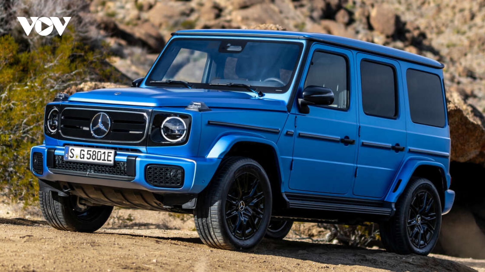 Ra mắt Mercedes-Benz G580 chạy điện hoàn toàn