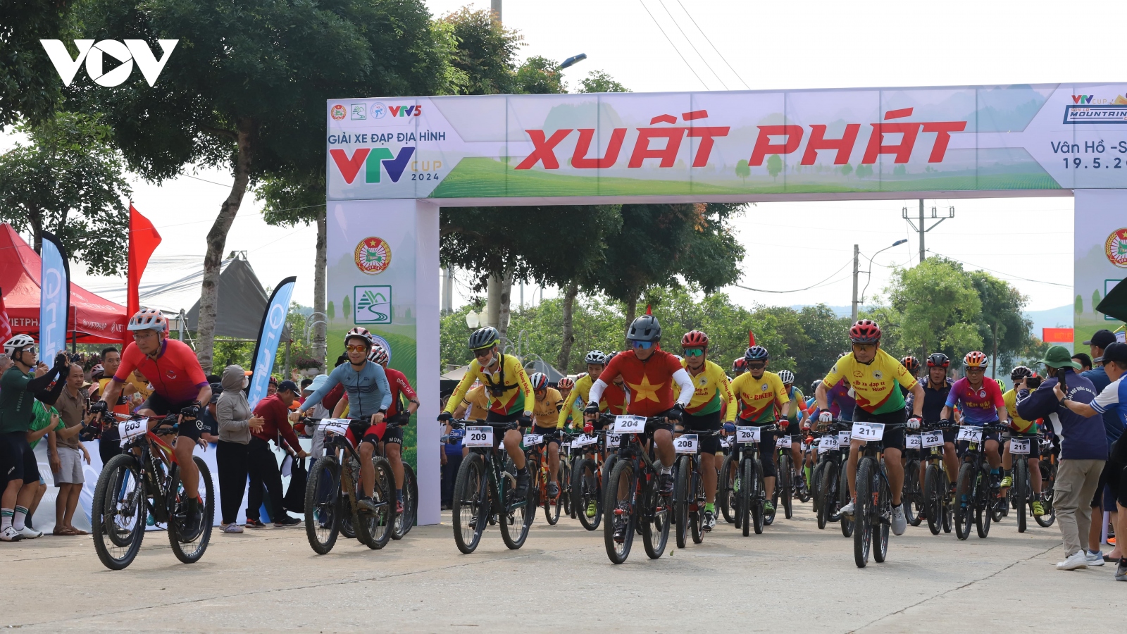 Ấn tượng Giải đua xe đạp địa hình Việt Nam tại Vân Hồ, Sơn La