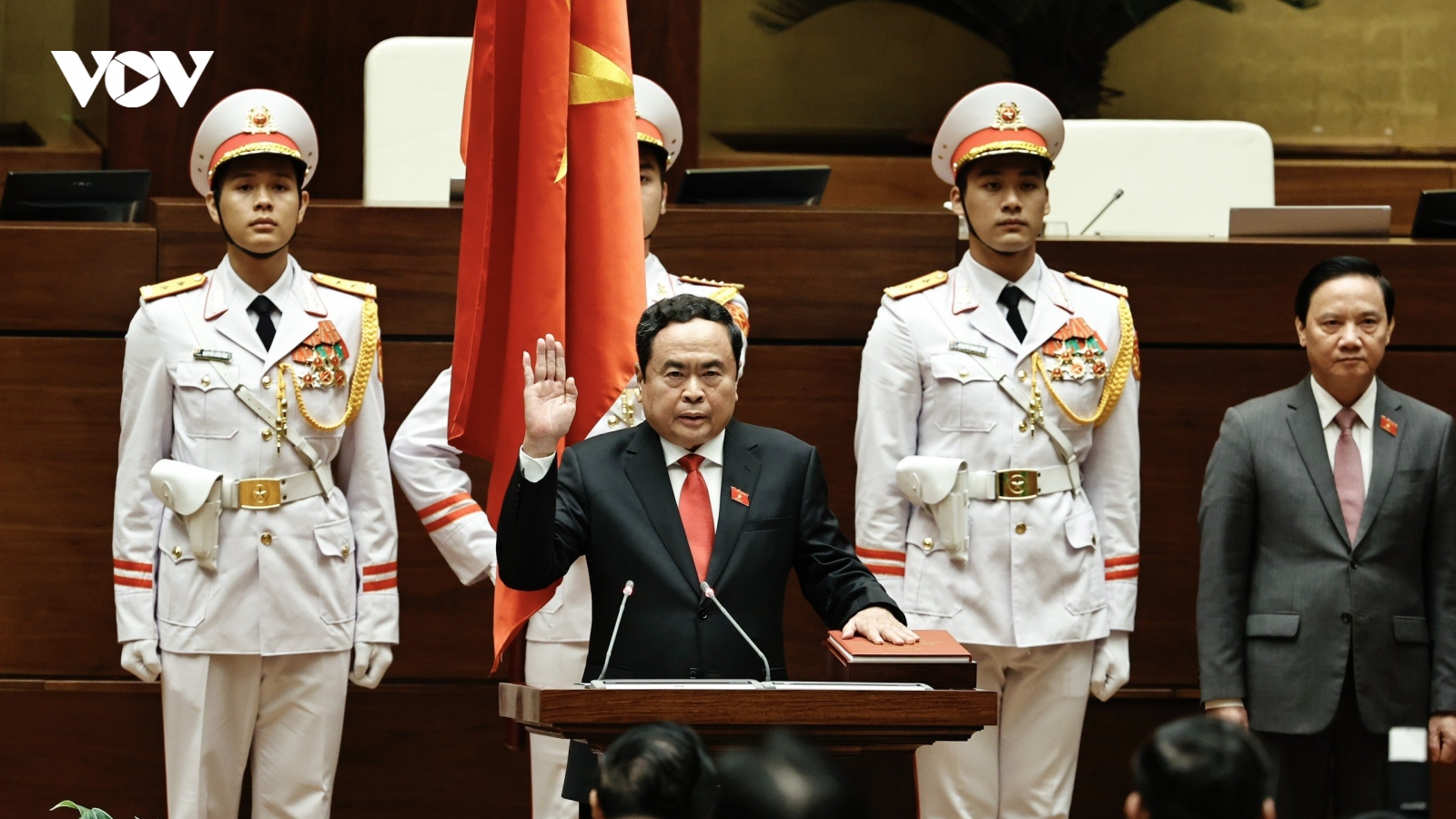 Lễ tuyên thệ nhậm chức của Chủ tịch Quốc hội Trần Thanh Mẫn