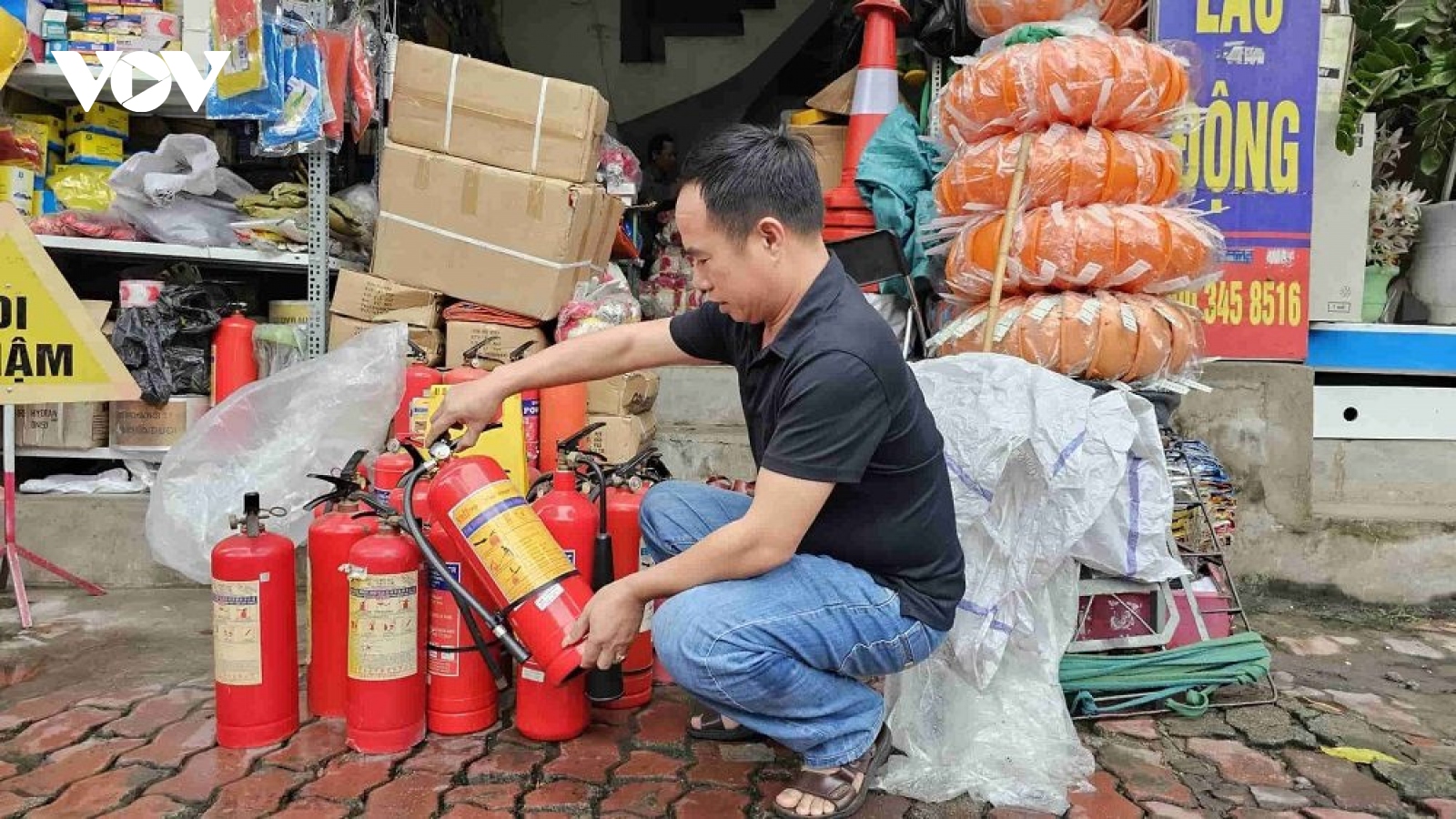 Tăng cường kiểm tra các mặt hàng trang thiết bị phòng cháy, chữa cháy