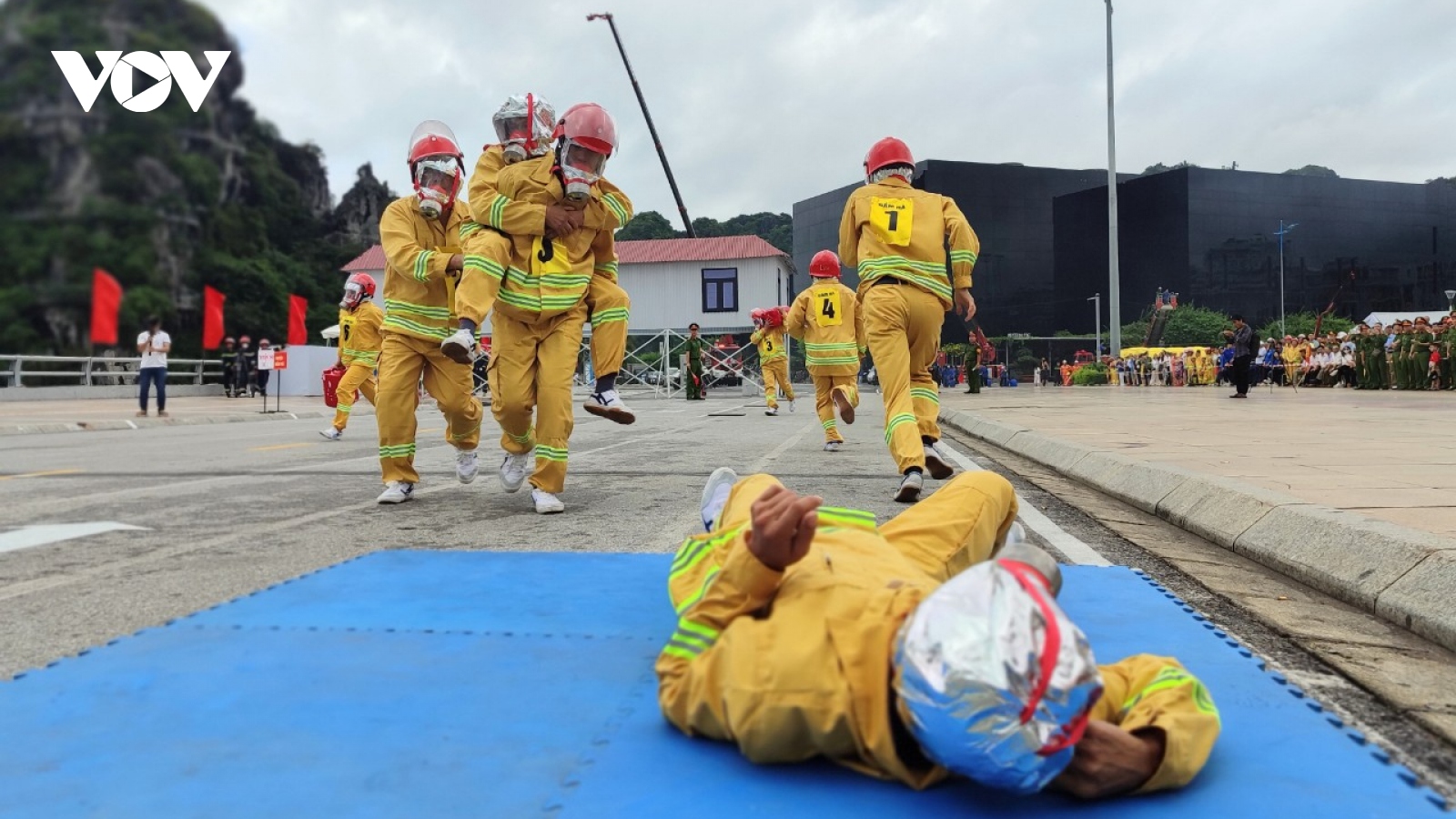 Sôi nổi hội thi “Tổ liên gia an toàn phòng cháy chữa cháy” tỉnh Quảng Ninh 2024