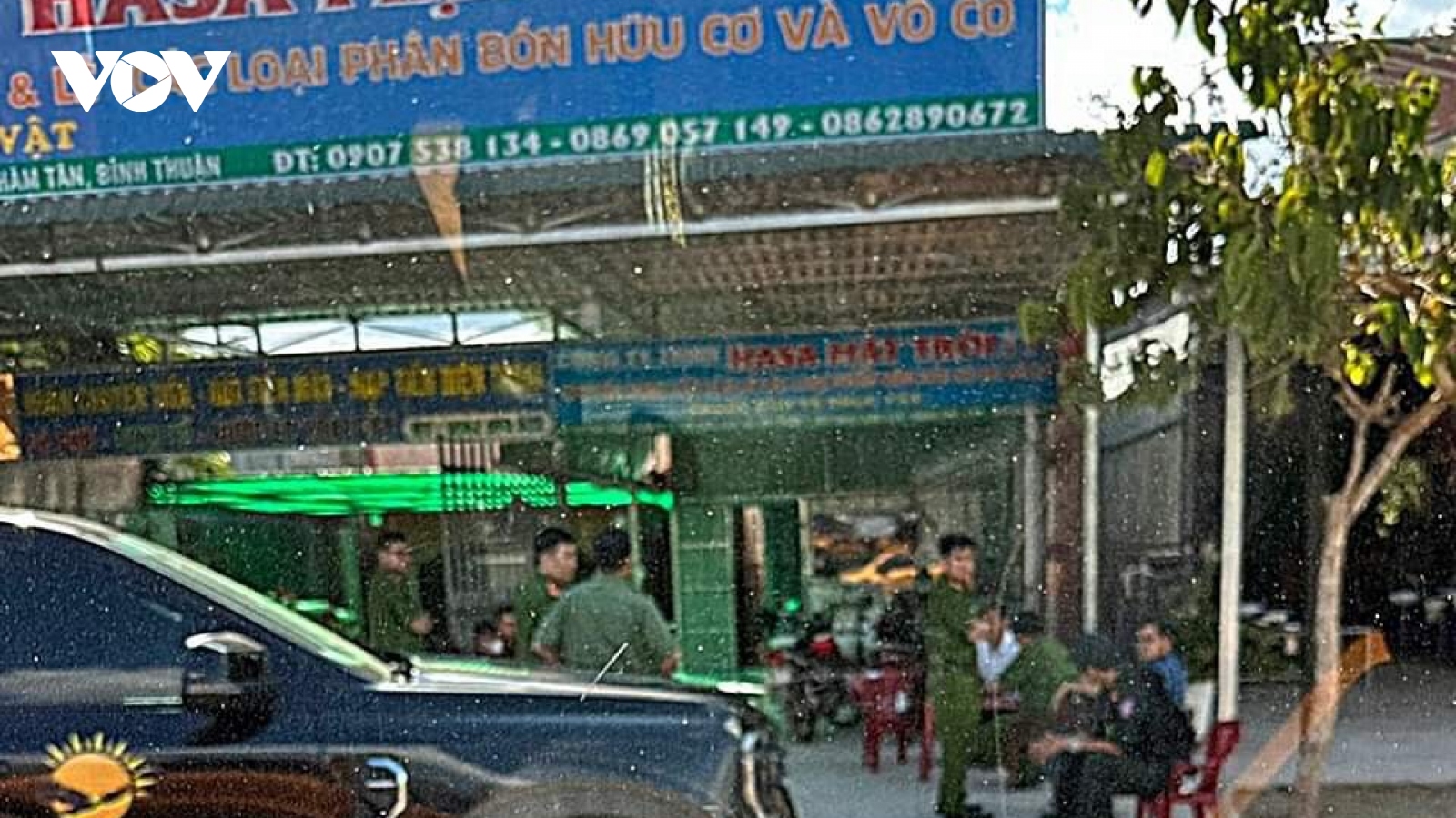 Công an Bình Thuận khám xét Công ty Hasa Mặt Trời vì sản xuất phân bón giả