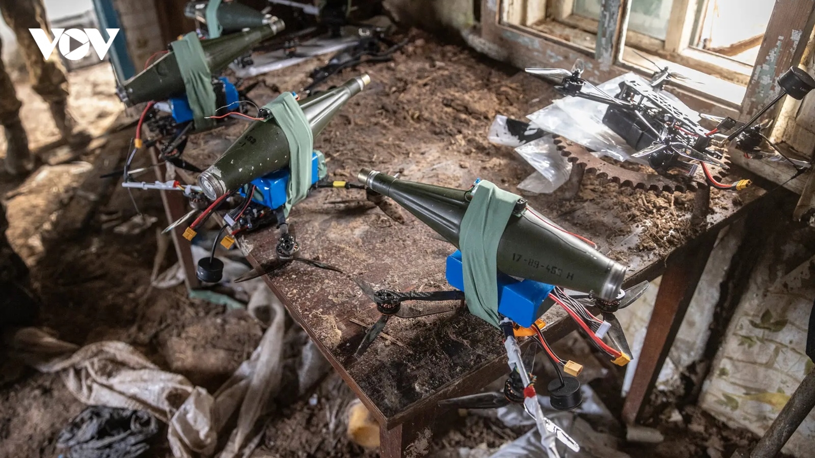 Quân Nga xin thêm súng hoa cải để khắc chế UAV Ukraine