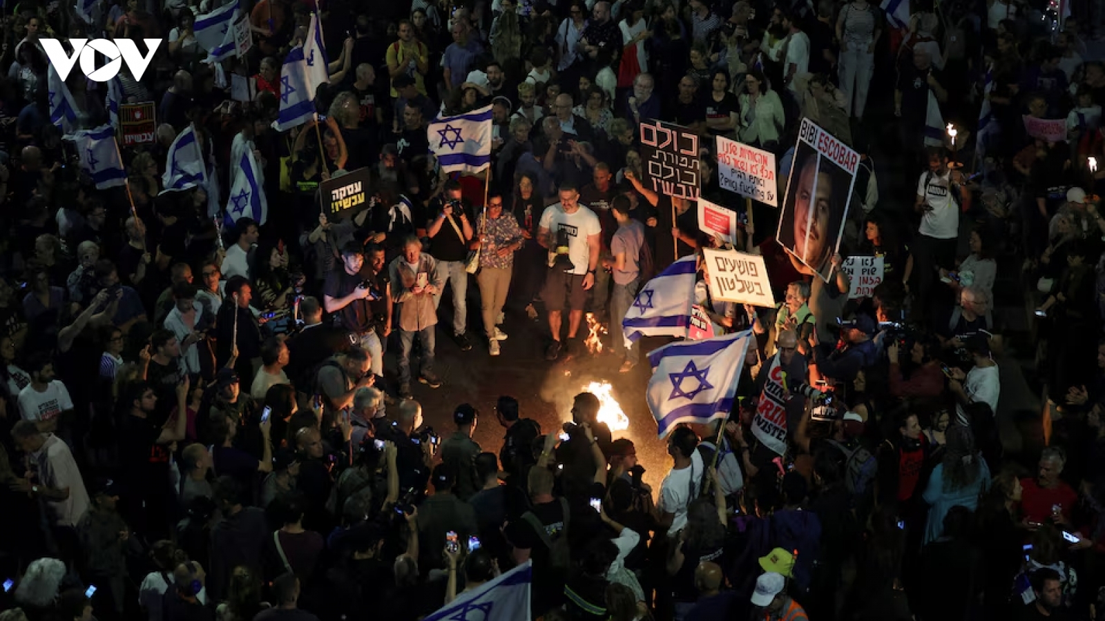 Hàng nghìn người Israel biểu tình yêu cầu thả khoảng 130 con tin ở Gaza