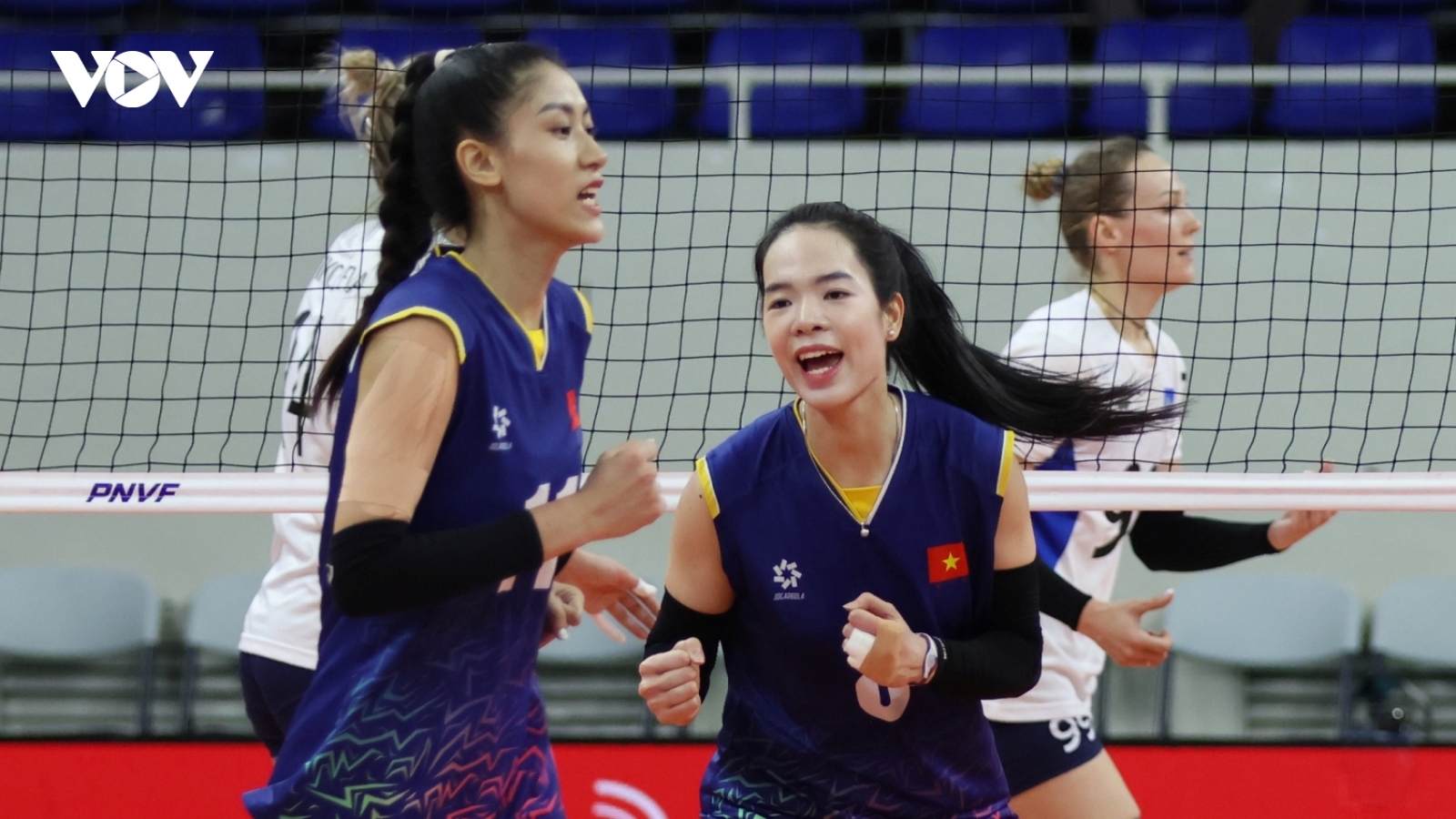 Bóng chuyền nữ Việt Nam vào bán kết giải châu Á 2024