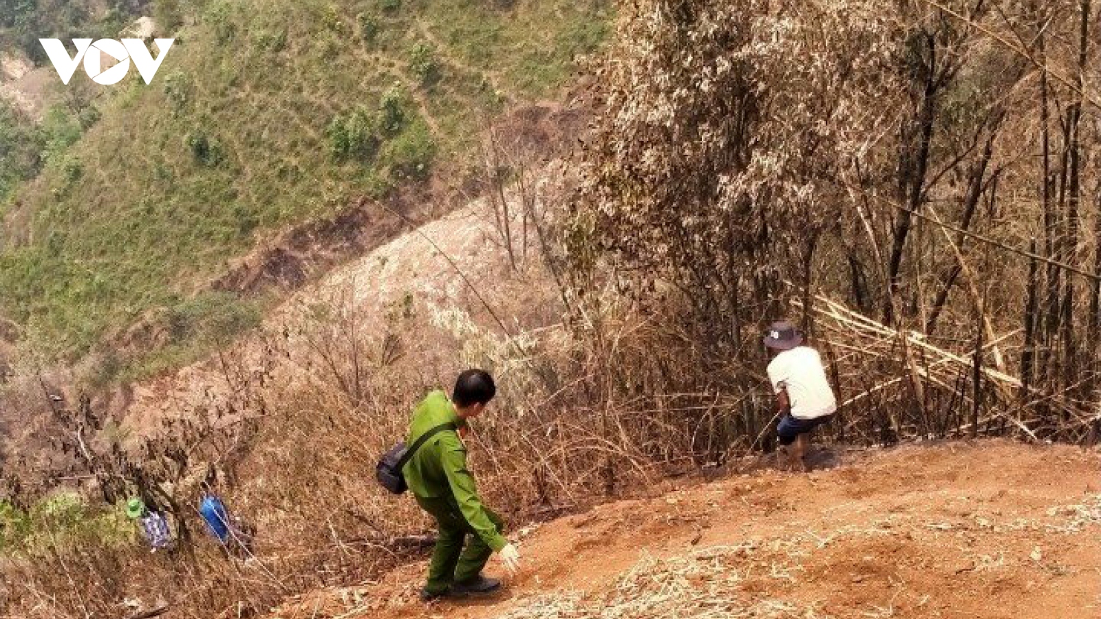 Hai vợ chồng ở Lai Châu tử vong khi đốt nương