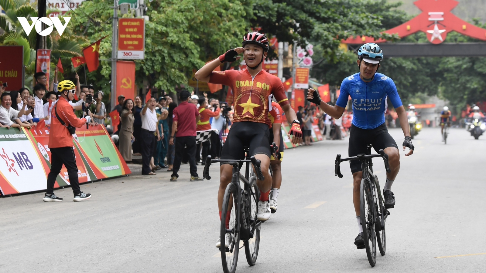 Cuộc đua xe đạp Về Điện Biên Phủ 2024: Phạm Lê Xuân Lộc lập kỷ lục chưa từng có