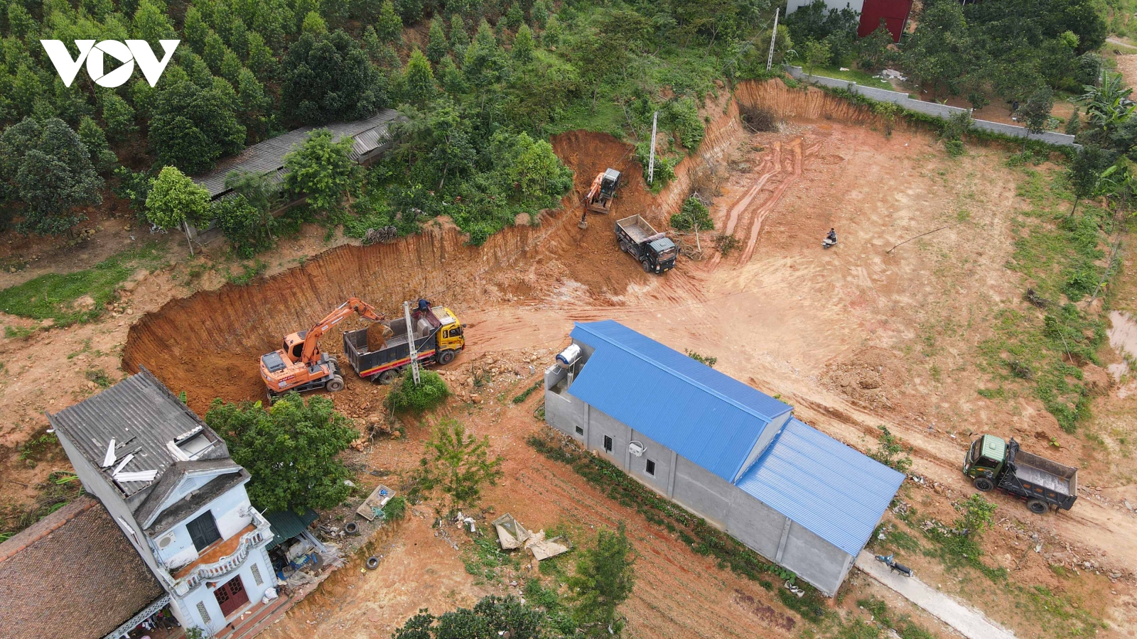 Người dân Việt Yên, Bắc Giang bức xúc về việc khai thác khoáng sản trái phép