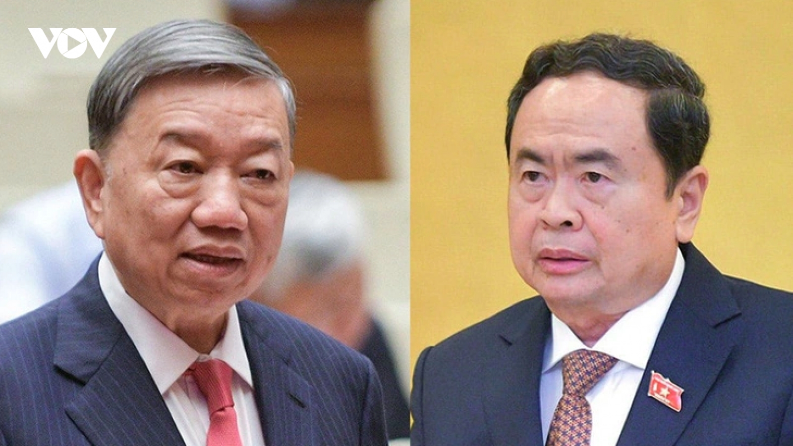 Lãnh đạo Nga chúc mừng Chủ tịch nước Tô Lâm và Chủ tịch Quốc hội Trần Thanh Mẫn