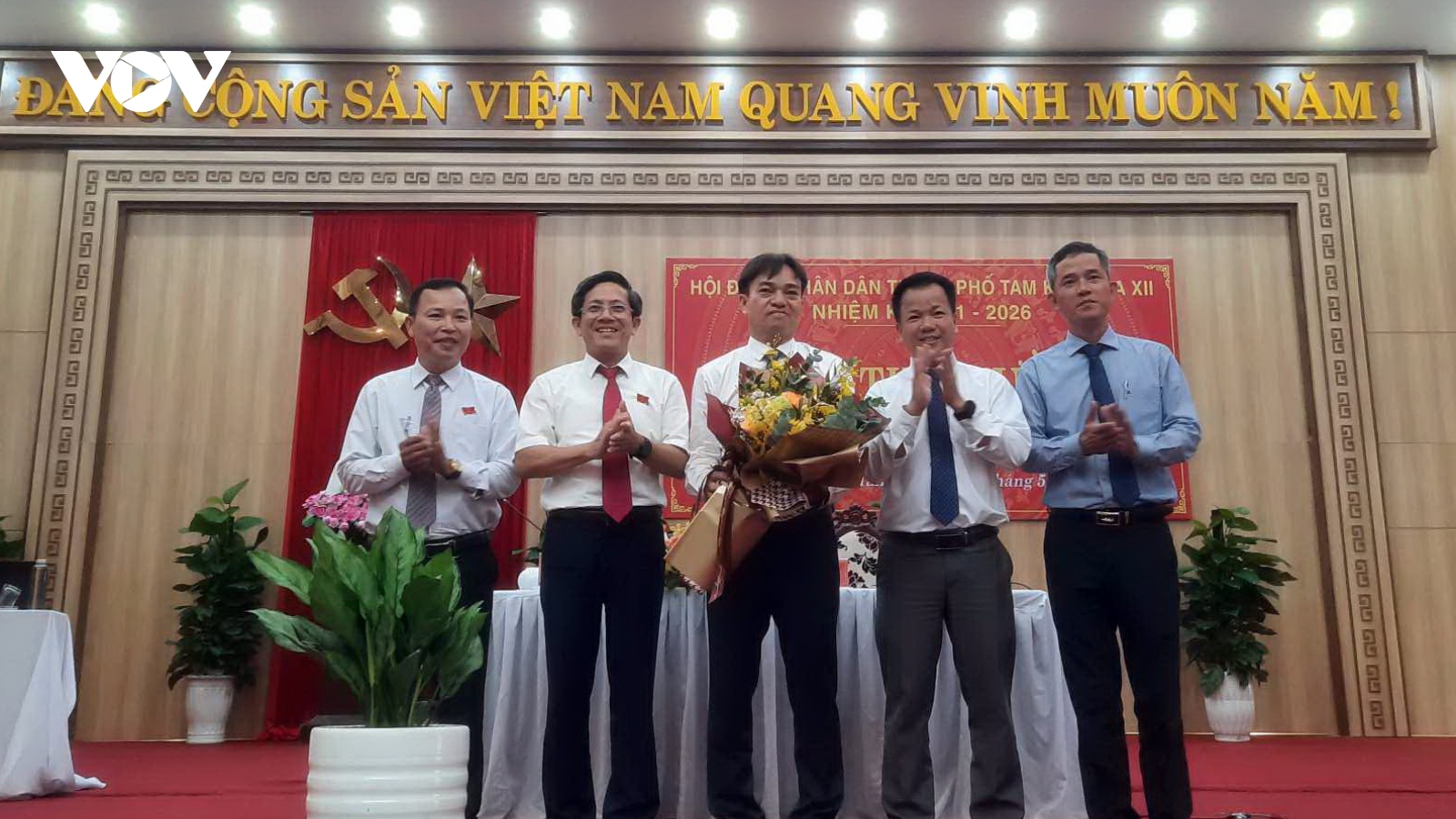 Ông Nguyễn Duy Ân được bầu làm Chủ tịch thành phố Tam Kỳ