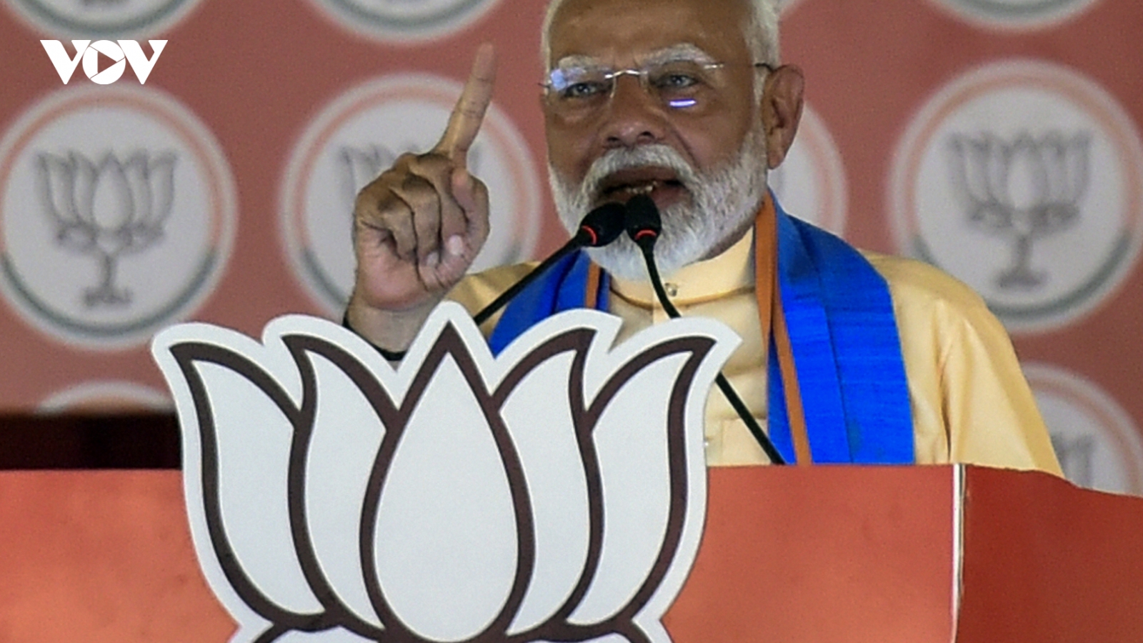 Thủ tướng Ấn Độ Narendra Modi hoàn tất chiến dịch vận động tranh cử