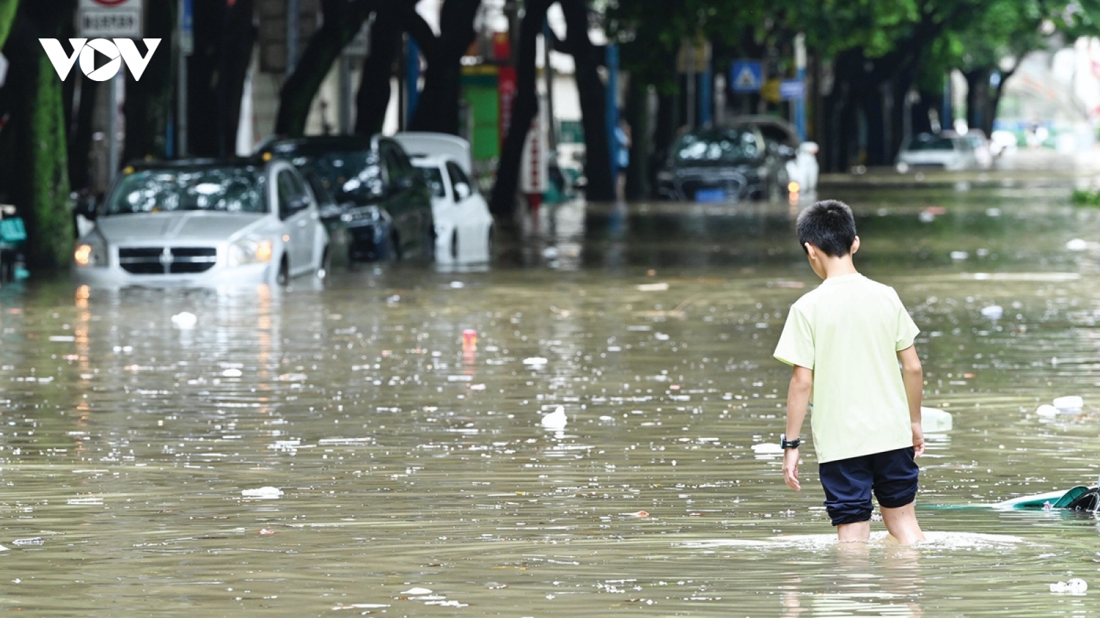 Quảng Tây (Trung Quốc) hứng chịu mưa lớn kỷ lục