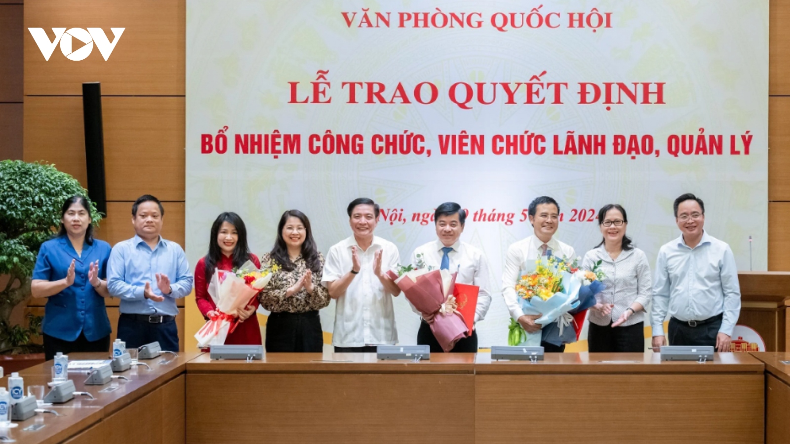 Bổ nhiệm Phó TGĐ Truyền hình Quốc hội, Phó TBT Báo Đại biểu Nhân dân