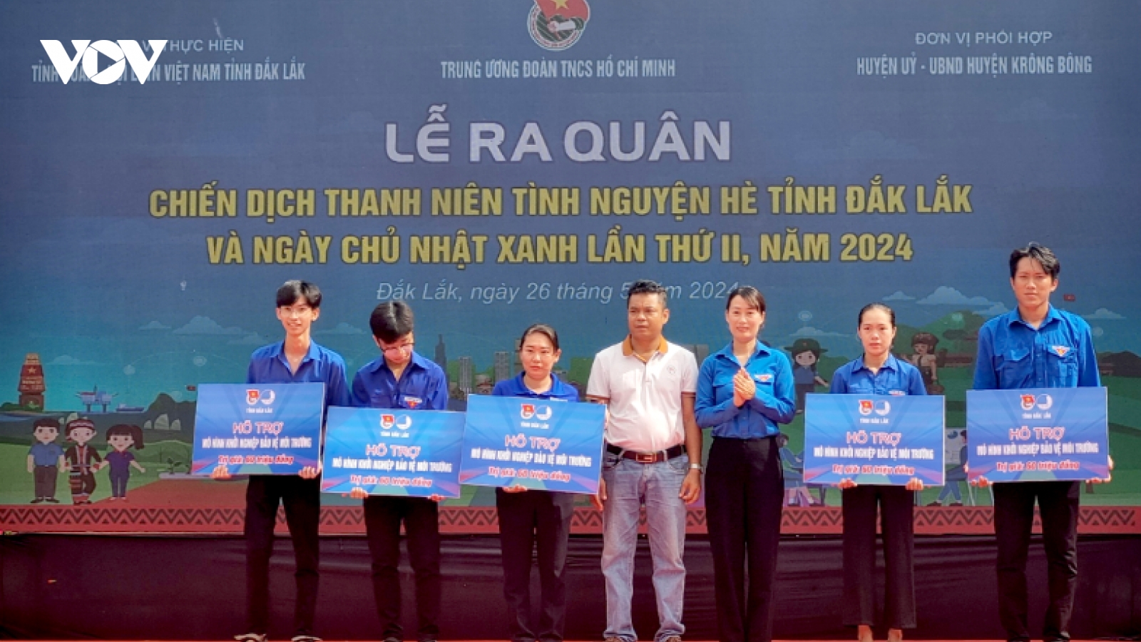 Tuổi trẻ Đắk Lắk đẩy mạnh hoạt động tình nguyện trong dịp hè