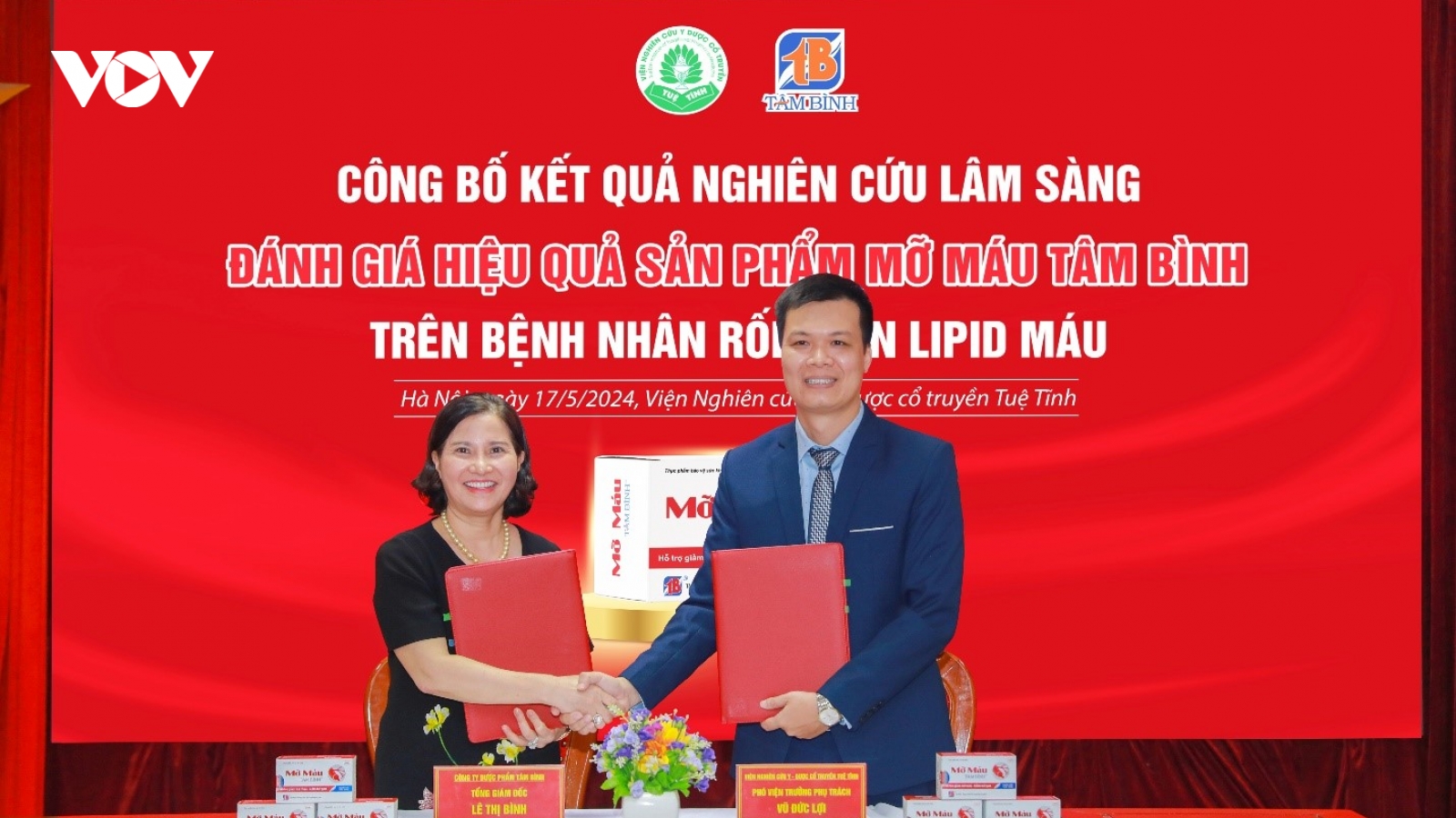 83,7% người mỡ máu cao cải thiện rõ rệt tình trạng khi dùng Mỡ Máu Tâm Bình
