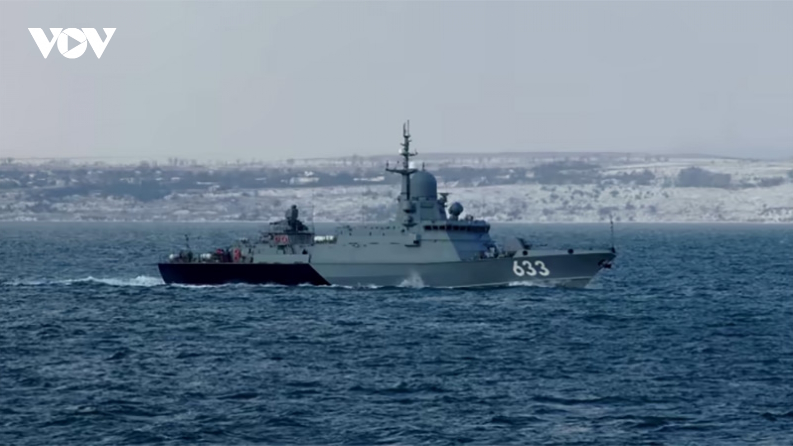 Ukraine tuyên bố tấn công tàu hộ vệ tên lửa Tsiklon của Nga ở Crimea
