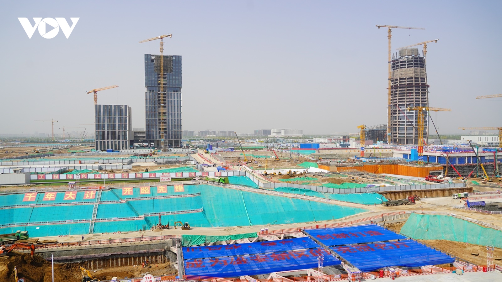 Trung Quốc quy hoạch và xây dựng “thành phố tương lai” đặc biệt Hùng An