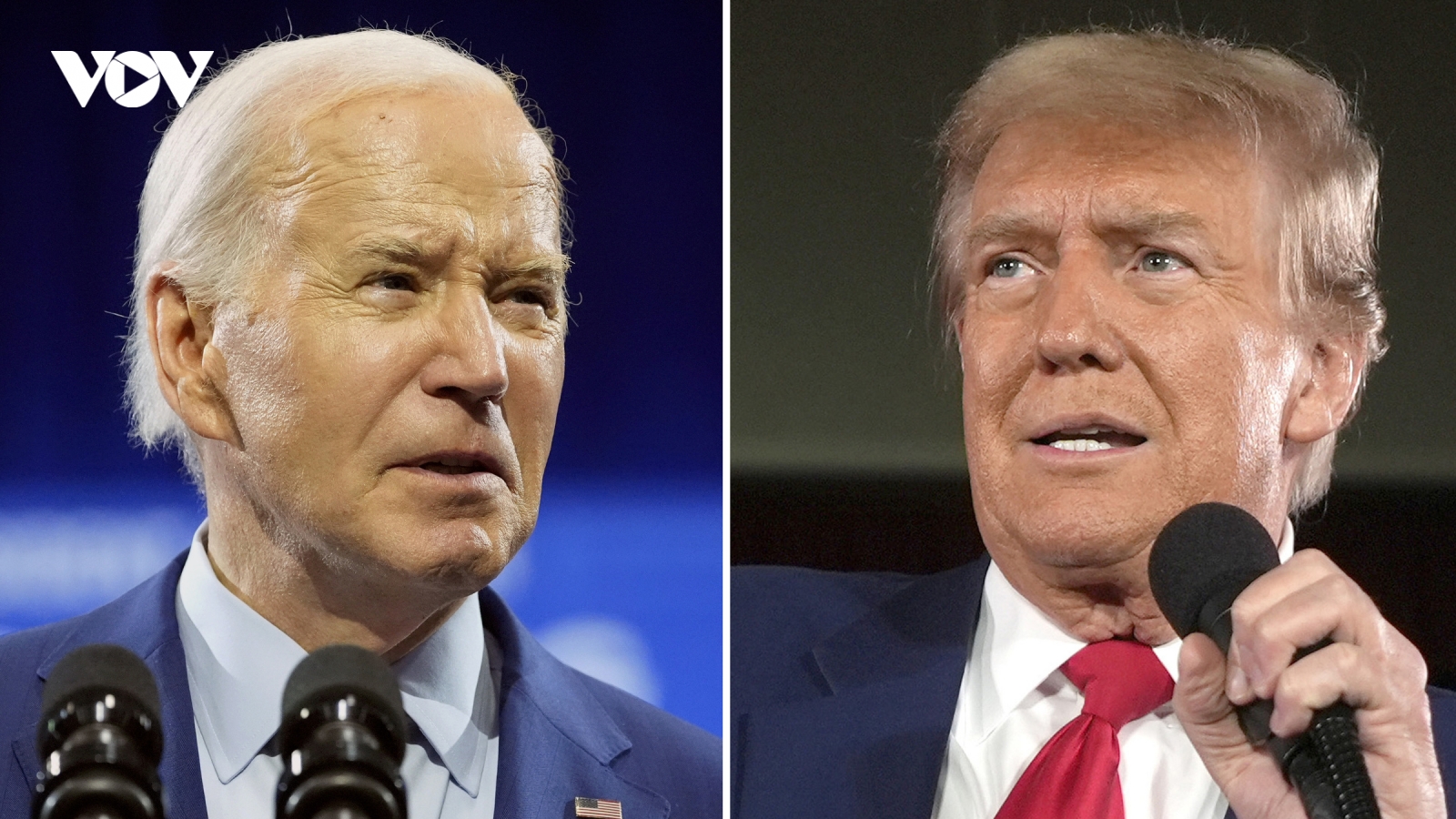 Số tiền gây quỹ tranh cử của ông Biden lần đầu tiên thấp hơn ông Trump
