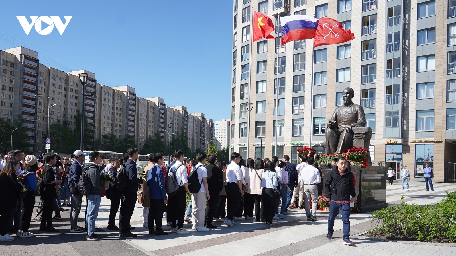 Kỷ niệm trọng thể 134 năm ngày sinh Chủ tịch Hồ Chí Minh tại Nga